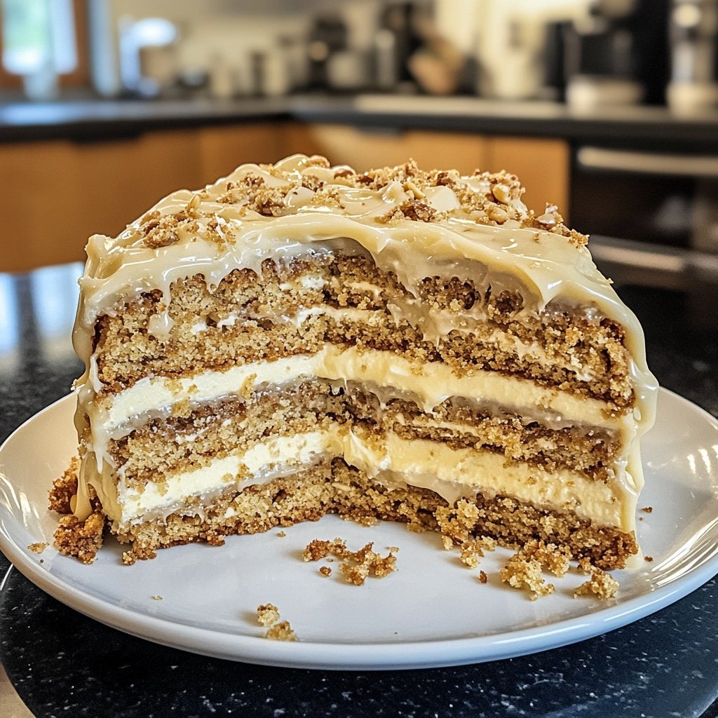 Vegane schwedische Mandeltorte