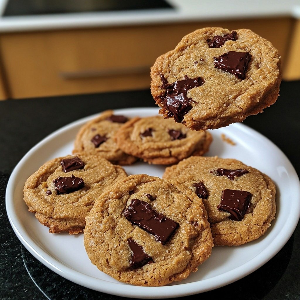 Schoko Cookies – vegan, glutenfrei, fruchtgesüßt