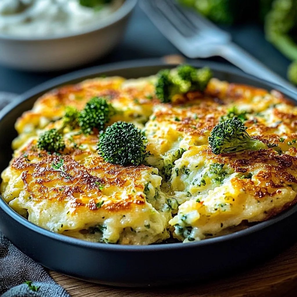 Brokkoli-Käse-Puffer