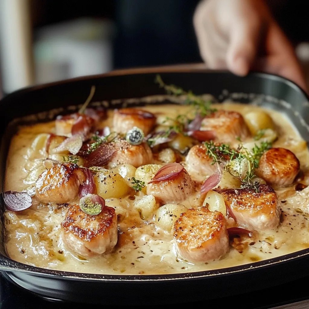 Medaillons in Pilzrahmsauce wie aus dem Restaurant