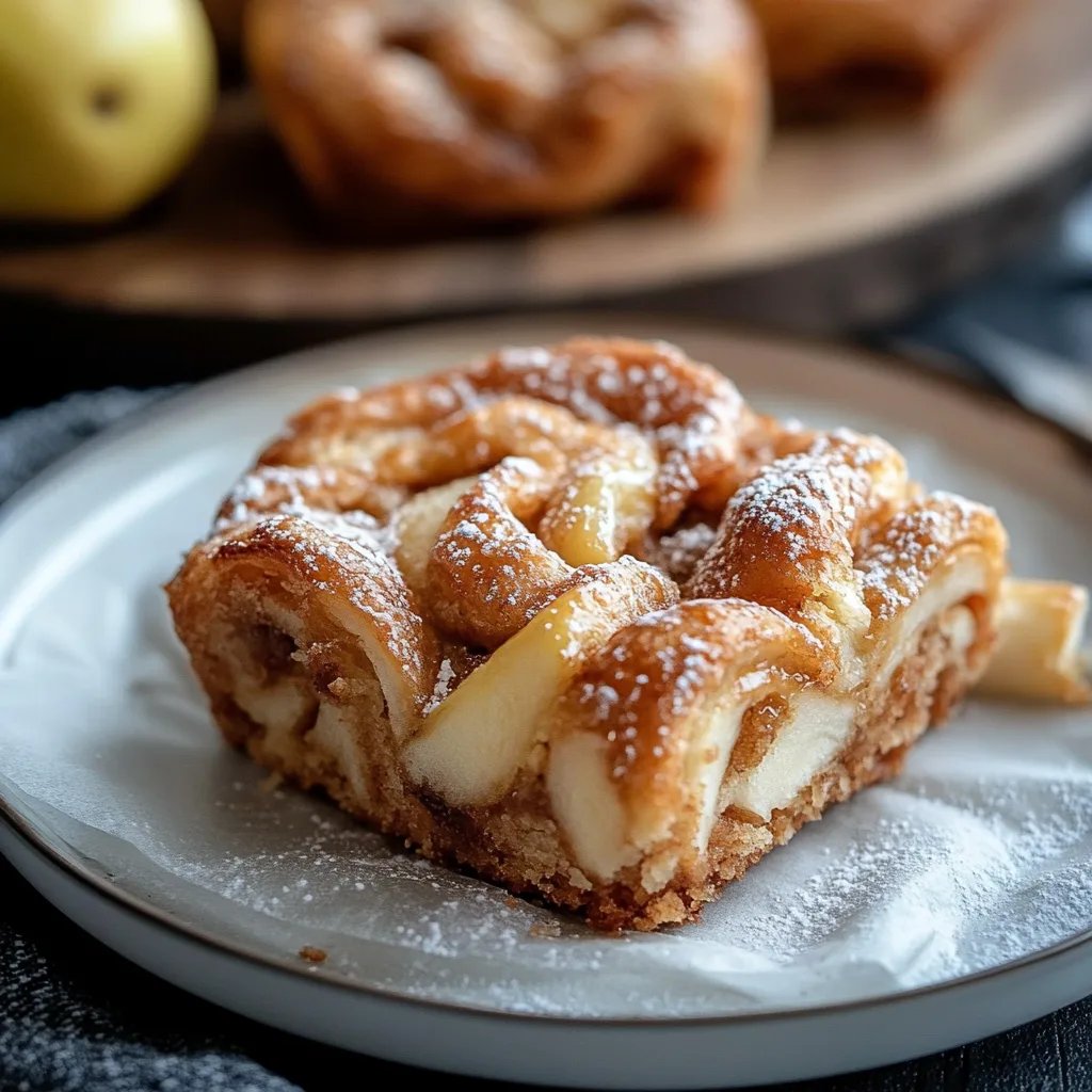 Saftige Zimtschnecken mit Apfel