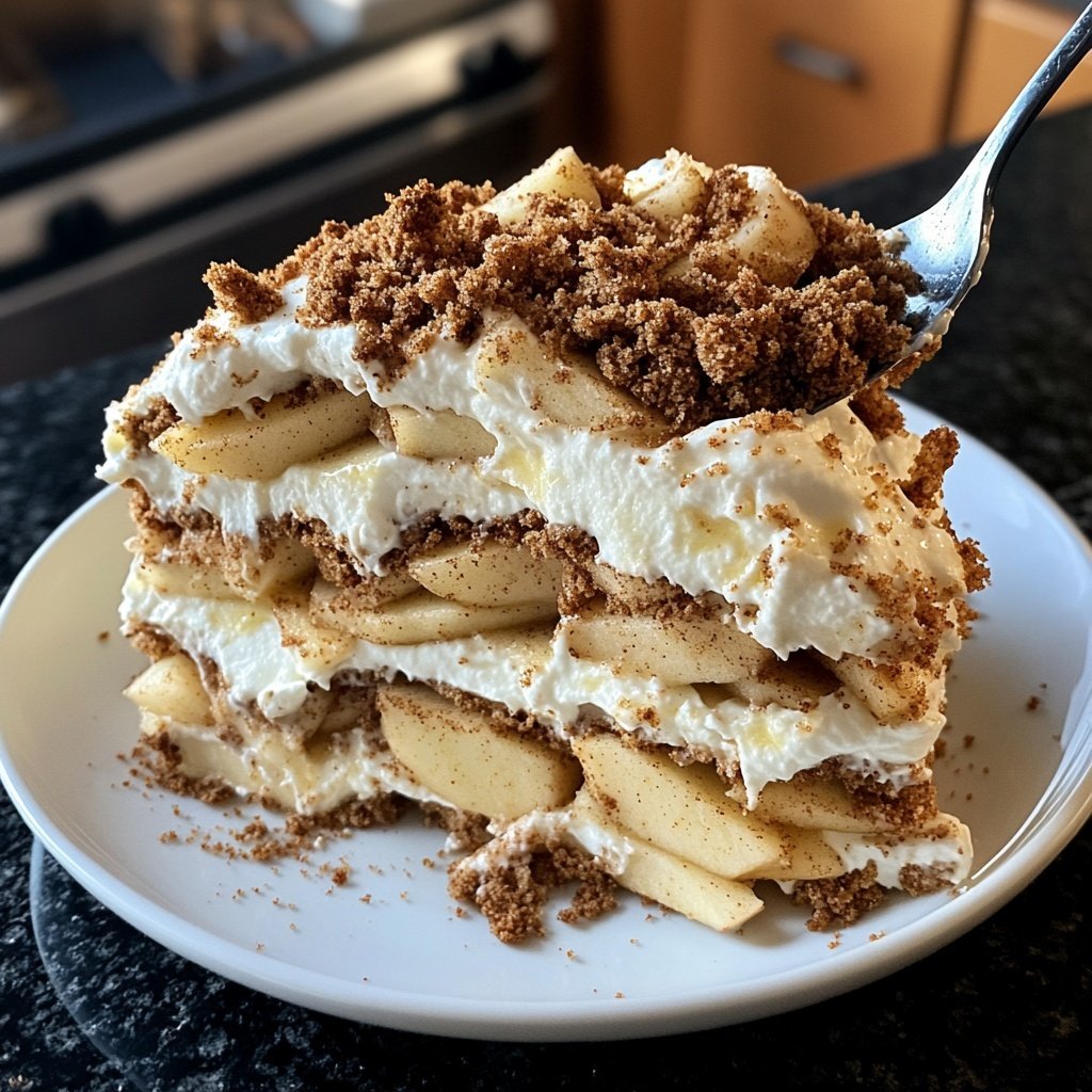 Bratapfel Spekulatius Tiramisu