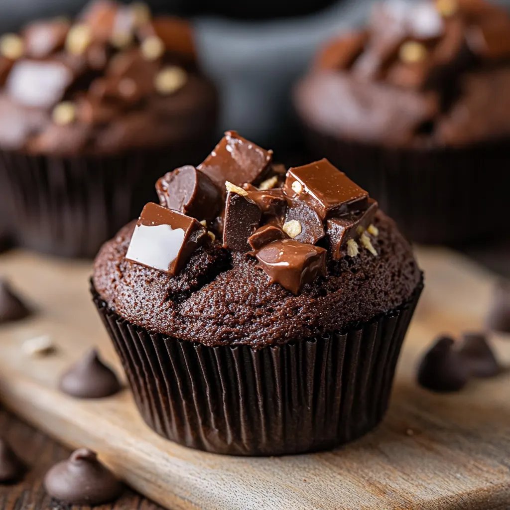 Super saftige Schoko-Muffins