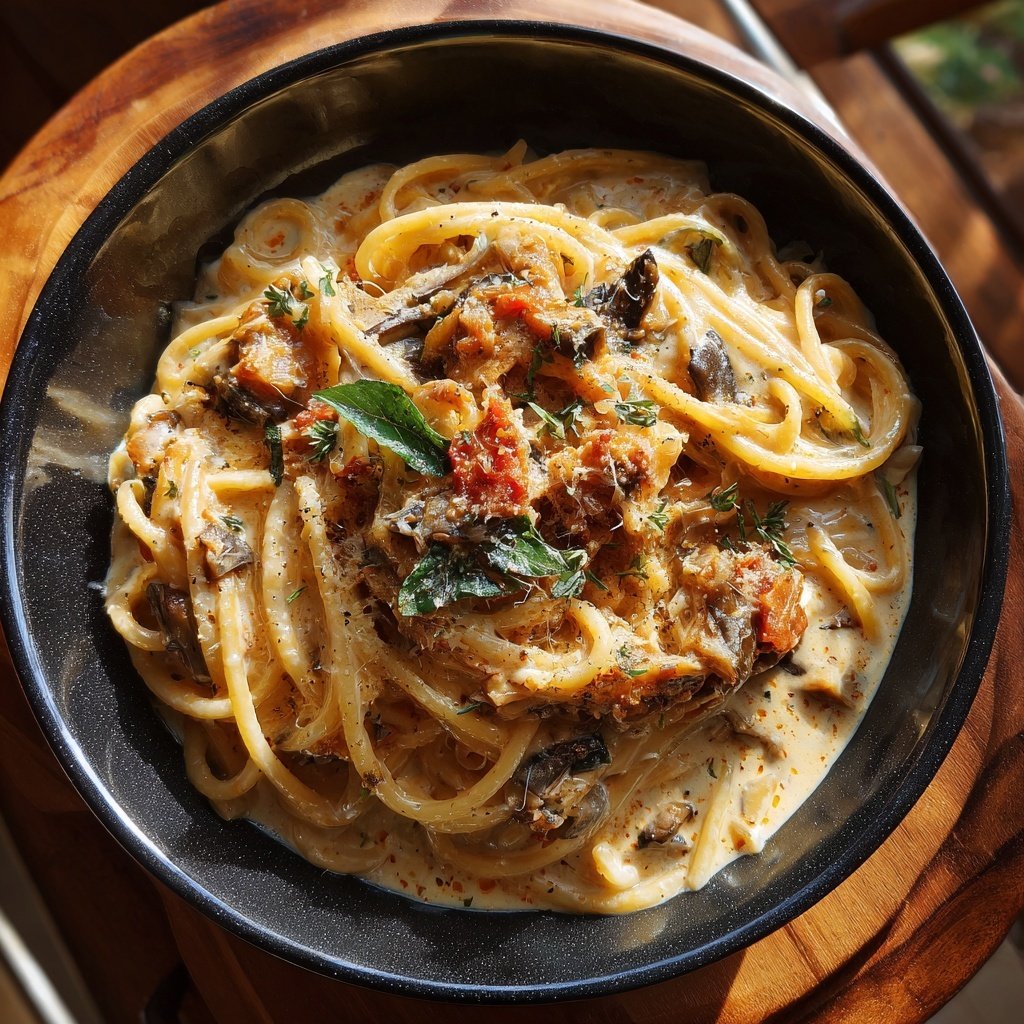 Internationale Küche Italienische Pasta alla Norma