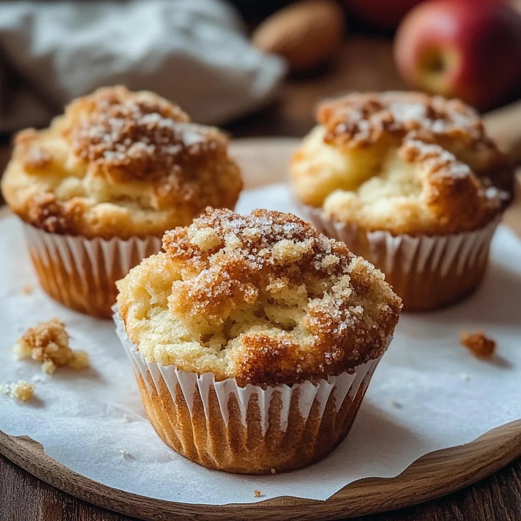 Einfache Apfel-Zimt-Muffins